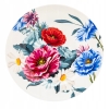 Talerz deserowy porcelanowy kwiaty polskie 19 cm