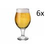 Szklanki na nóżce do piwa koktajli Angelina 570 ml 6 szt