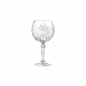 RCR Melodia zestaw kieliszków kryształowych do drinków aperol 650ml 6 szt