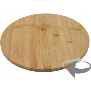 Deska obrotowa talerz z drewna bambusowego 35cm Tadar