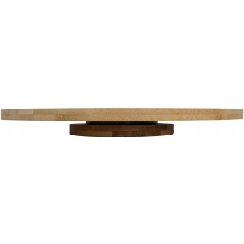 Deska obrotowa talerz z drewna bambusowego 35cm Tadar