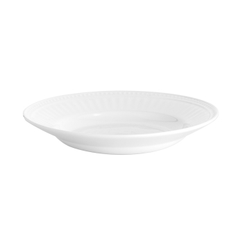 Talerz obiadowy głęboki biały 20 cm Roma Florina