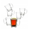 Zestaw 6 kubków szklanych do kawy z uchem Altom Design Leon 300 ml