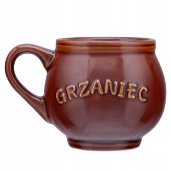 Kubek do Grzańca ceramiczny z uchem Grzaniec 320ml