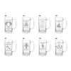 Personalizowany kufel do piwa z grawerem Prezent na dzień chłopaka 500ml