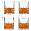 Zestaw 2 szklanek kryształowych do whisky Bohemia z grawerem na prezent