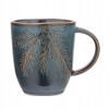 Kubek ceramiczny do kawy herbaty Sosnowy Las 370 ml vintage
