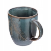 Kubek ceramiczny do kawy herbaty Sosnowy Las 370 ml vintage