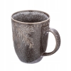 Kubek ceramiczny do kawy herbaty Sosnowy Las 420 ml vintage grafit
