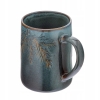 Kubek ceramiczny do kawy herbaty Sosnowy Las 490 ml vintage