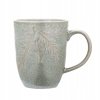 Kubek ceramiczny do kawy herbaty Sosnowy Las 420 ml vintage szałwiowy