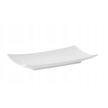 Ambition Salsa Półmisek na przystawki Talerz do sushi 26,5x12,5cm biały