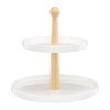 Patera dwupoziomowa porcelanowa Ambition Natural