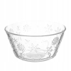 Salaterka szklana miseczka Śnieżynki 13 cm 400ml