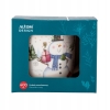 Kubek porcelanowy zimowy 400ml Bałwanek w pudełku