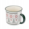 Kubek świąteczny zimowy 400ml Scandi Winter B Choinki i Gwiazdki