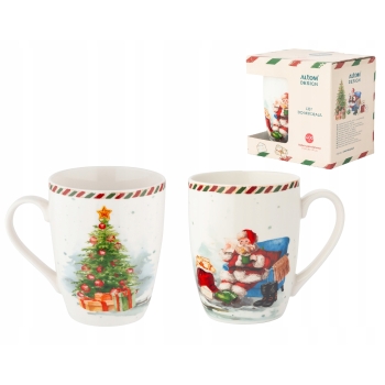 Kubek świąteczny 400ml list do Świętego Mikołaja w pudełku