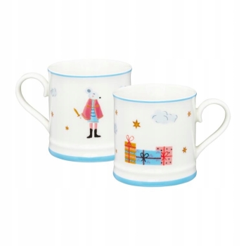 Kubek porcelanowy 380ml Ambition Ballet Król Mysz niebieski