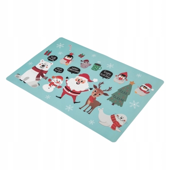 Mata na stół podkładka świąteczna dla dzieci 43x28 Christmas Friends