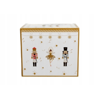 Duży kubek świąteczny XXL 1000ml Christmas Ballerina Dziadek do Orzechów