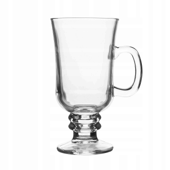 Szklanka wysoka do kawy Latte na Stopce 200ml 1szt Irish Coffee
