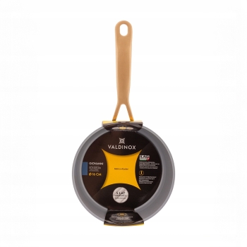 Rondel ze złotym uchwytem granat non Stick Valdinox Giovanni 16cm 1,2l