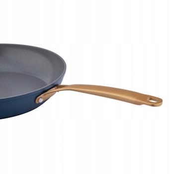 Patelnia ze złotym uchwytem granat non Stick Valdinox Giovanni 20 cm