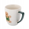 Kubek porcelanowy w sweterku Ciastek 440ml
