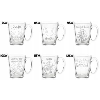 Kubek dla dzieci z grawerem Prezent Imię przedszkole Szkoły Dzień Chłopaka