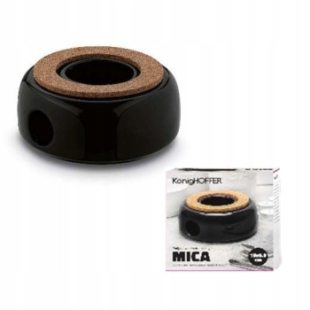 Podgrzewacz ceramiczny z korkiem Mica czarny Konighoffer