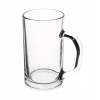 Szklany kufel do piwa z uchwytem gładki Prost 640ml