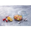 Zestaw 3 x Naczynie żaroodporne z pokrywą Pyrex Okrągłe 1,3L 2,1L 3L