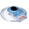 Pokrywka szklana niska do naczyń patelni Pyrex 24 cm