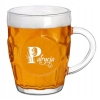 Szklany kufel do piwa z grawerem 500 ml tekst logo urodziny Dzień Kobiet