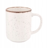 Kubek porcelanowy 400ml Retro Reactive Ivory kremowy