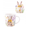 Kubek porcelanowy 400ml wiosenny Wielkanocny Zajączek 3