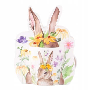 Kubek porcelanowy 400ml wiosenny Wielkanocny Zajączek 3
