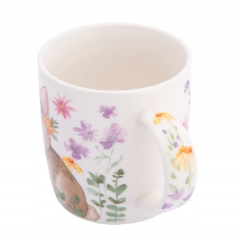 Kubek porcelanowy 400ml wiosenny Wielkanocny Zajączek 2