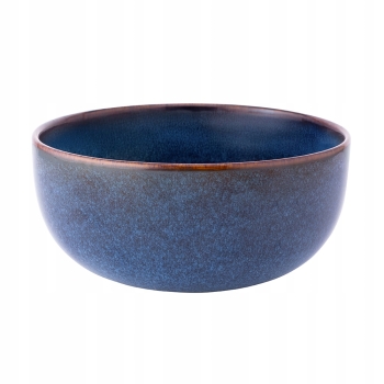 Miska salaterka ceramiczna 600ml 14,5 cm Reactive Navy Blue