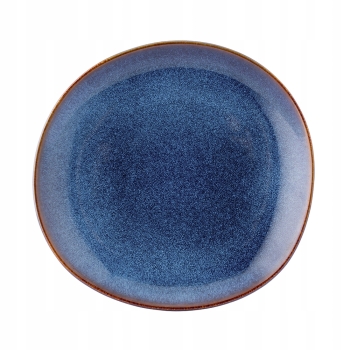 Talerz deserowy ceramiczny 20,5 cm Reactive Navy Blue