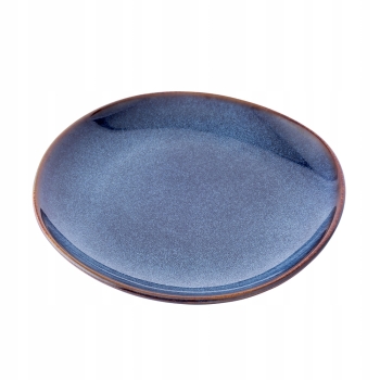 Talerz deserowy ceramiczny 20,5 cm Reactive Navy Blue