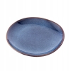 Talerz duży ceramiczny 25,5 cm Reactive Navy Blue