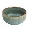 Miseczka porcelanowa 850ml Retro Reactive sage stripes zielona