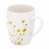 Kubek porcelanowy 380ml wiosenny Kaczeńce Żółte Kwiaty