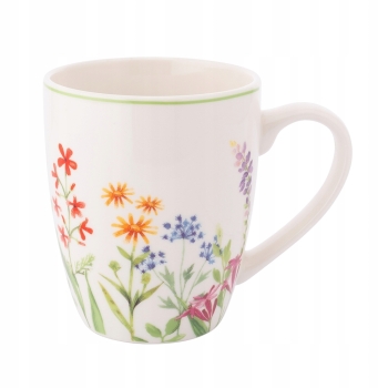 Kubek porcelanowy 380ml wiosenny Przebudzenie Natury Kwiaty