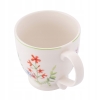 Kubek porcelanowy na nóżce 450ml wiosenny Przebudzenie Natury Kwiaty