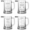 Kufel do Piwa z grawerem na prezent Logo Imię Urodziny 620ml