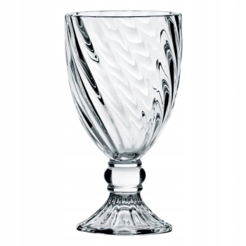 Szklanka na nóżce kieliszek do koktajli drinków pucharek 280ml