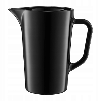 Czarny szklany dzbanek do napojów Ambition Black 1,2L