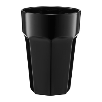 Ambition Black czarna wysoka szklanka do drinków 430ml